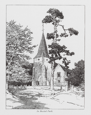In Buxted Park (litho)