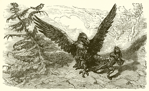 The Sparrow and the Hare (engraving)