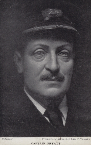 Charles Fryatt, British Merchant Navy Captain (litho)