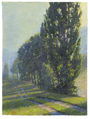 Farm Track, 2015 (oil on linen)