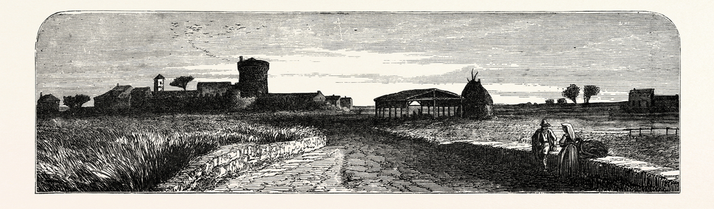 The Campagna Near Ostia. Italy