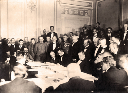 I. WK - Bread Peace of Brest-Litovsk 1918 (photo)