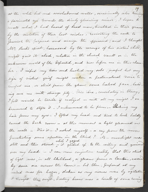 Add MS 43474 f.19r, Volume I of Jane Eyre, 1847 (pen & ink on paper)