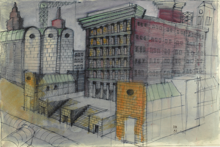 Untitled, 1987 (watercolor and ink on paper)