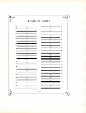 Continuation of Typographic Ornamental Rules (print)