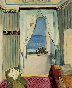 Interior in Nice, 1918 (oil on canvas)