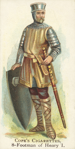 Footman, King Henry I (chromolitho)