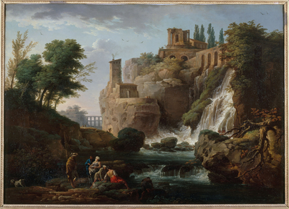 Les Cascatelles de Tivoli, between 1740 and 1748 (oil on canvas)