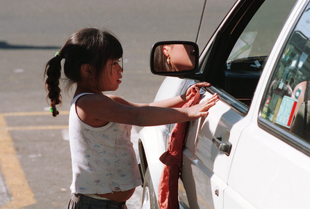 Street children in Mexico, 1995 (photo)