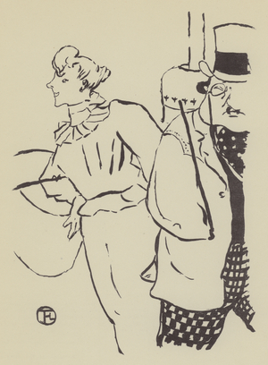 Le Petit Trottin (litho)