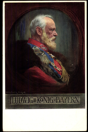 Artist Firle, W., Ludwig III King of Bavaria