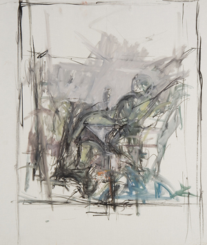 Landscape at Stampa, Switzerland, c.1961 (oil on canvas)