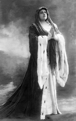 Lucienne Breval, German born Swiss soprano
