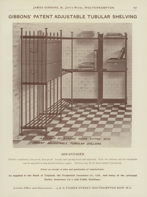 Page from The Architects' Compendium (litho)