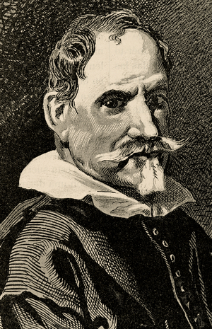 Alonso Cano (1601-1667). Engraving.