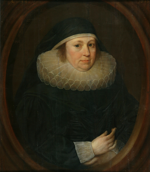 An Old Lady in a Ruff, 1633 (oil on panel)