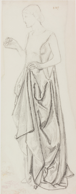 Female Figure (ink & pencil on paper)