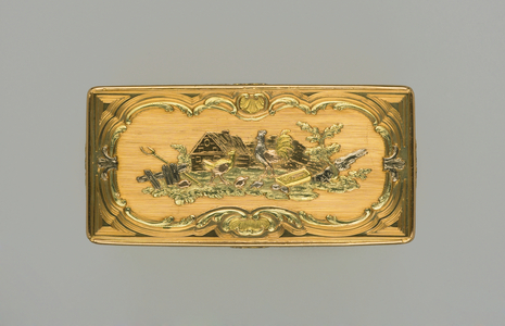 Snuff box, 1759-60 (gold)