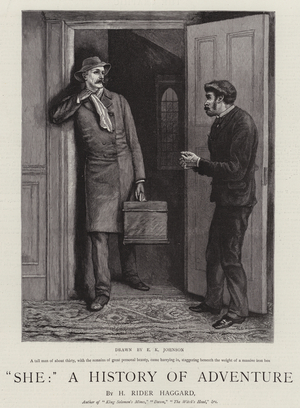 "She", A History of Adventure (engraving)