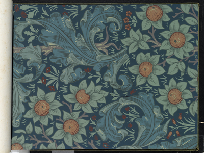 Orchard, pattern #364, Wallpaper Sample Book (page 85), before 1917 (printed paper)