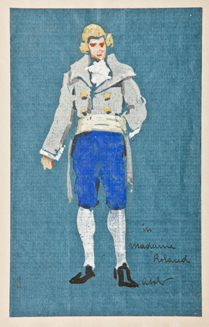 Sketch for Theatre (watercolour on rice paper)