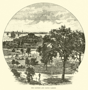 The Battery and Castle Garden (engraving)