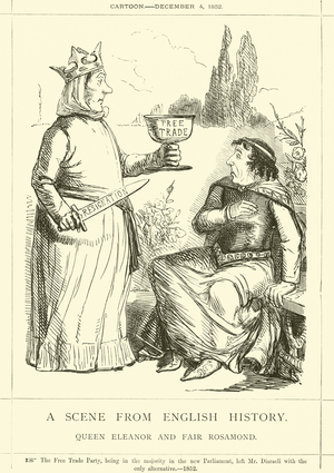 A Scene from English History, Queen Eleanor and Fair Rosamond (engraving)