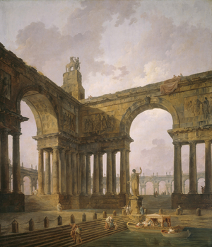 The Landing Place, 1787-88 (oil on canvas)
