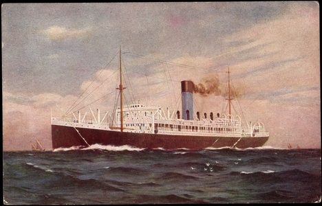 Steamer of the Blue Funnel Line