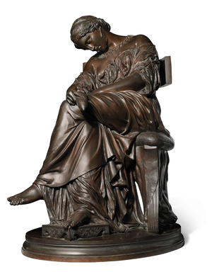 Penelope, late 19th century (bronze)