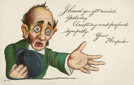Message of sympathy (colour litho)