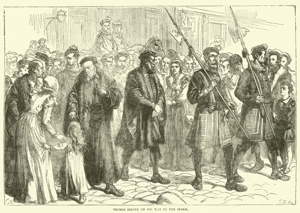 Thomas Bilney on his Way to the Stake (engraving)