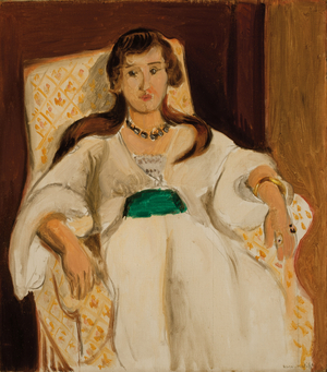 Woman in an Armchair; Femme au fauteuil, 1919 (oil on canvas)