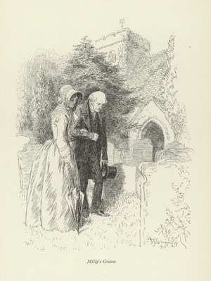 Illustration for Amos Barton by George Eliot (litho)
