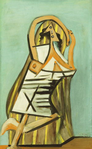 Woman in an Armchair, 1929 (oil on canvas)
