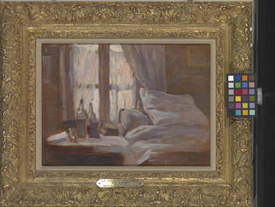The Bedroom (La Chambre À Coucher) (oil on wood)