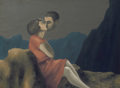 The Lovers, 1928 (oil on canvas)