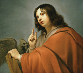 Saint John, the Evangelist (oil on canvas)