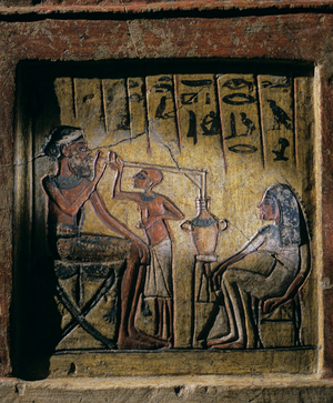 Egypt; Amarna; mm6741; Archaeology; artifact; 18th dynasty; Akhenaten; Amenhotep IV,…, 2001 (photo)