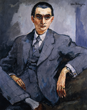 Portrait of the Count of Pourtales; Portrait du Comte de Pourtales, 1925-26 (oil on canvas)