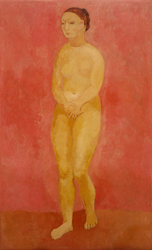 Nude with Joined Hands, 1906 (oil on canvas)