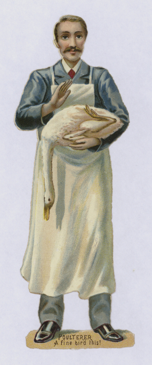 Poulterer, A Fine Bird This (chromolitho)