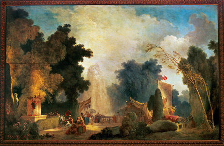 A celebration in St. Cloud (painting on canvas)