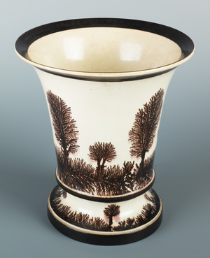 Flower Pot, (Jardinière), c.1806 (creamware)