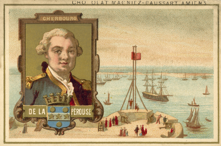 Cherbourg - de la Perouse (chromolitho)