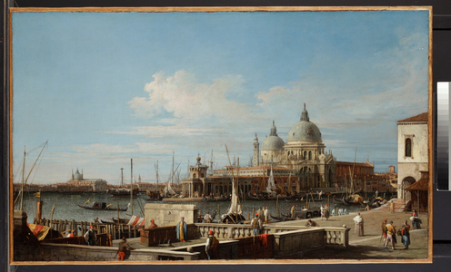 Venice: the Dogana and Santa Maria della Salute from the Molo, c.1740-1760 (oil on canvas)