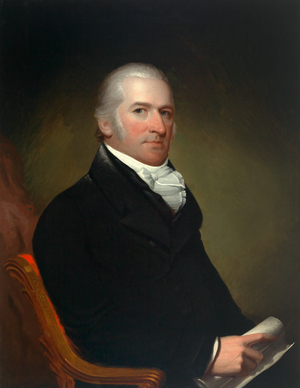 General Peter Van Zandt (oil on canvas)