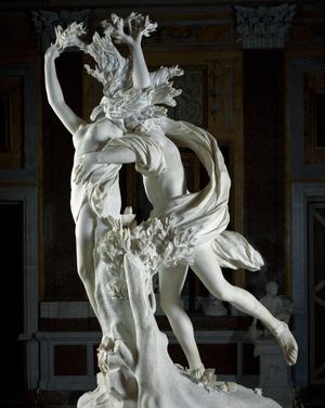 Baroque - Sculpture : Apollo and Daphne - Detail  - Borghese gallery, Rome, Italy 1624