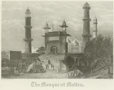 The Mosque at Muttra (engraving)