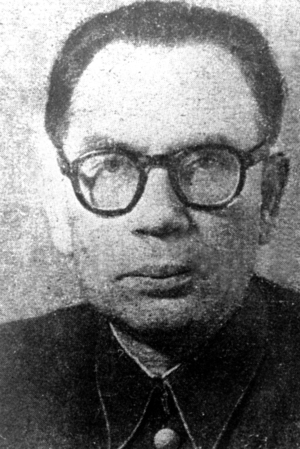 White Soviet general Vlassow, Chief of the new Russian Liberation Army, 'pro-German' partisan who collaborated with Germany